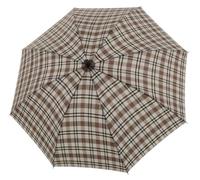 Doppler Steel Burgundy Umbrella 80 cm, Chequered Taupe / Olive, One Size