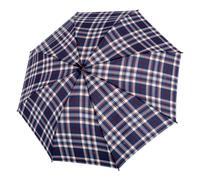 doppler umbrella Stockholm Long AC Karo Blue / Ecru