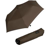 doppler Zero,99 Pocket Umbrella - Weight of Only 99 grams - Stable - Windproof - 21 cm, Mocha Brown, 90 cm