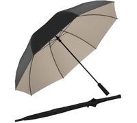 Doppler Zero XXL Sun Golf Umbrella XXL Anti-UV | XXL Golf Umbrella with UV Coating Extra Large Canopy 130cm Lightweight Sun Rain Umbrella