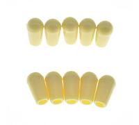 Dopro 10-Pack American #8-32 Thread 3 Way Toggle Switch Cap Switch Tip Knob for USA Les Paul Pickup Selector Switch/Switchcraft Switch Aged Cream