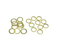 Dopro 10pcs Metric Thread M12 Guitar Toggle Switch Nut 3 Way Toggle Switch Nut and Washer for Epiphone Les Paul LP SG or Import Les Pauls Gold