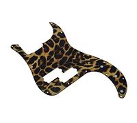 Dopro 13 Hole 3D Printed plastic pickguard with Screws PB Bass Scratch Plate Fits USA/Mexican Fender Leopard Stripe