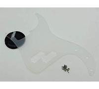 Dopro 13 Hole Clear Precision Bass Pickguard PB P Bass Scratch Plate for USA/Mexican FD Precision Bass Transparent