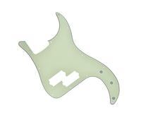 Dopro 13 Hole Precision Bass Pickguard PB P Bass Scratch Plate Fits USA/Mexican Fender Precision Bass Mint Green 3 Ply
