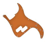 Dopro 13 Hole Precision Bass Pickguard PB P Bass Scratch Plate for USA/Mexican FD Precision Bass Orange 3 Ply