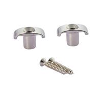 Dopro 2-Pack Steel Guitar String Guides Stainless Steel String Retainers String Trees Compatible with American ST/TL Ultra/Elite/Pro series Nickel