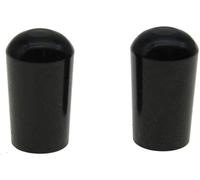 Dopro 2pcs Black Metric M3.5 METAL LP Guitar Toggle Switch Tip 3 Way Switch Knob for Korea Epiphone