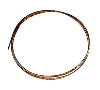 Dopro 2pcs Guitar Binding Purfling Strips Guitar Binding Strip 1650 * 5 * 1.5mm for Acoustic or Classical Guitar Tortoise Shell