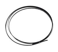 Dopro 2pcs Guitar Binding Purfling Strips Guitar Binding Strip 1650 * 5 * 1.5mm for Acoustic or Classical Guitar Black Pearl