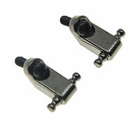 Dopro 2pcs Guitar String Trees Guitar String Retainer Guides for Fender American Strat Tele Guitars Black