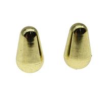 Dopro 2pcs Oak Grigsby CRL Style 5 Way ST Strat Switch Tip Cap Switch Knob Fits USA Fender Stratocaster Gold