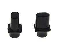 Dopro 2pcs Vintage Top Hat Switch Tip 3 Way/4 Way Pickup Selector Switch Knob for U.S. Tele/Telecaster Black