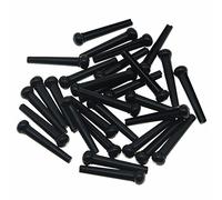 Dopro 30pcs Plastic Black 3 Colors Bridge Pins with Dot for Acoustic Guitar
