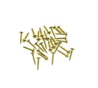 Dopro 30x Stainless Steel American #2 x 3/8" Phillips Head Guitar Tuning Machine Head Screws Tuning Keys Pegs Screws for most Guitars/Basses