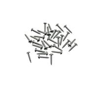 Dopro 30x Stainless Steel American #3 x 3/8" Phillips Head Guitar Tuning Machine Head Screws Tuning Keys Pegs Screws for most Guitars/Basses
