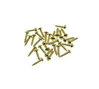 Dopro 30x Stainless Steel American #3 x 3/8" Phillips Head Guitar Tuning Machine Head Screws Tuning Keys Pegs Screws for most Guitars/Basses