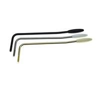 Dopro 4.6mm Stainless Steel American Threading Tremolo Trem Arm Whammy Bar Fits American or Mexican Standard/Vintage Strat Nickel/Black/Gold with 3 Tips