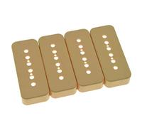 Dopro 4-Pack Cream Plastic P90 Guitar Pickup Covers with Pole Spacing 1-15/16"(49.2mm) 4-Pack Cream Plastic P90 Soapbar