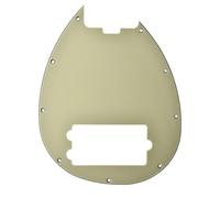 Dopro 4 String Electric Bass Pickguard for Sterling by Music Man 4H Bass Guitar Cream3ply