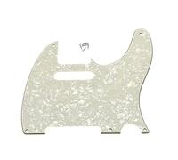 Dopro 5 Hole Vintage Tele Guitar Pickguard Scratch Plate for USA/Mexican FD Telecaster Aged Pearl
