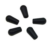 Dopro 5pcs Imperial Thread Guitar Toggle Switch Tips Switch Knob For USA/Switchcraft Pickup Selector Switch Black