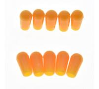 Dopro 5pcs USA Thread Guitar Toggle Switch Tips Switch Knob For USA/Switchcraft Pickup Selector Switch Amber