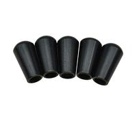 Dopro 5pcs USA Threaded SAE 8-32 Metal Guitar 3 Way Toggle Switch Tip Switch Knob Switch Cap Fits Gibson Les Paul/Switchcraft Switch Black