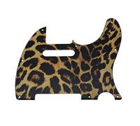 Dopro 8 Hole Tele Guitar 3D Printed plastic pickguard Scratch Plate for USA/Mexican FD Telecaster Leopard Stripe