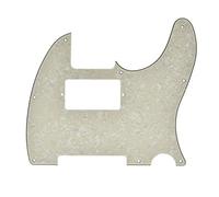 Dopro 8 Hole Tele Guitar Humbucker Pick Guard for USA/Mexican FD Telecaster Aged Pearl