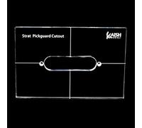 Dopro Acrylic Single Coil Pickup Routing Template Pickup Templates for Pickguard Rout