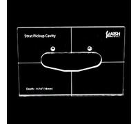 Dopro Acrylic Single Coil Pickup Routing Template Pickup Templates for Strat Guitar Body