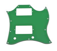 Dopro American Standard SG Guitar Full Face Pickguard fits USA Gibson SG Special Guitar Green 3 Ply