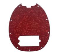 Dopro Bass Pickguard Fit for Musicman classic 4 string StingRay bass models Red Pearl