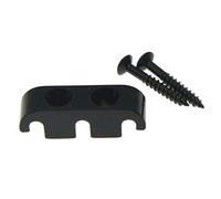Dopro Bass String Tree Bass String Retainer with Mouting Screws Black