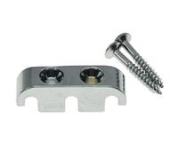 Dopro Bass String Tree Bass String Retainer with Mouting Screws Chrome
