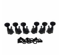 Dopro Black 3 Left 3 Right Locking Guitar Tuners Tuning Keys Machine Heads Korea Made