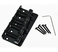 Dopro Black 4 String Electric Bass Guitar Bridge for Jazz J Bass Precision P Bass