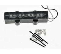 Dopro Black 4 String J Bass Alnico 5 NECK Pickups 60's Vintage Sound Jazz Bass Pickup