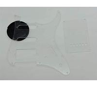 Dopro Clear Guitar HSS Pickguard and Tremolo Trem Cover Back Plate fits Yamaha PACIFICA Guitar Transparent
