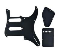 Dopro Electric Guitar Pickguard Kit Tremolo Cover Backplate Electronic Control Cavity Cover for Yamaha Pacifica PAC112V/PAC212V/PAC612V Series Guitars Matte Black