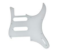 Dopro Electric Guitar Pickguard Scratch Plate for Yamaha Pacifica PAC112V/PAC212V/PAC612V HSS Series Guitars White 3 Ply