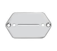 Dopro Electric Guitar Pickup Selector Switch Plate Control Cover Plate with Blade Slot for Contemporary/Marr Jaguar Chrome