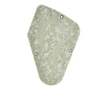 Dopro Electric Guitar Plastic Backplate Electronic Control Cavity Cover for Yamaha Pacifica PAC112V/212V/612V Series Guitars Aged Pearl