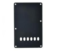 Dopro Electric Guitar Plastic Backplate Tremolo Cover for Yamaha Pacifica PAC012/112J/112V/212V/612V Series Guitars Matte Black 1 Ply
