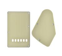 Dopro Electric Guitar Tremolo Cover Backplate Electronic Control Cavity Cover Fits Yamaha Pacifica PAC112V/PAC212V/PAC612V Series Guitars Cream