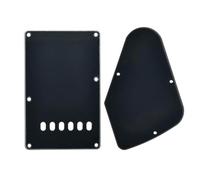 Dopro Electric Guitar Tremolo Cover Backplate Electronic Control Cavity Cover Fits Yamaha Pacifica PAC112V/PAC212V/PAC612V Series Guitars Black
