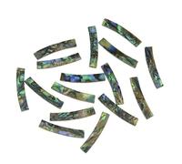 Dopro Guitar Rosette Paua Abalone Shell Curved Strips Guitar Sound Hole Inlay Dimension 110mm*4mm*1.5mm