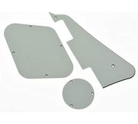 Dopro Ivory 3 Ply LP Pickguard & Rear Plate Switch Plate Cavity Covers for USA Les Paul