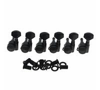 Dopro Lefty Black Locking Guitar Tuners Left Handed Tuning Keys Machine Heads Korea Made